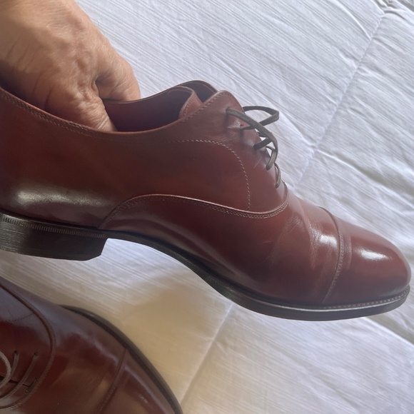Cobbler Union “Richard V” brown cap toe shoes size 8.5 UK, US 9.5 main image 4